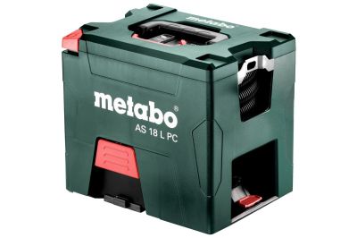 Metabo accu-alleszuiger 18 Volt AS 18 L PC bodyZonder accu-packs en lader