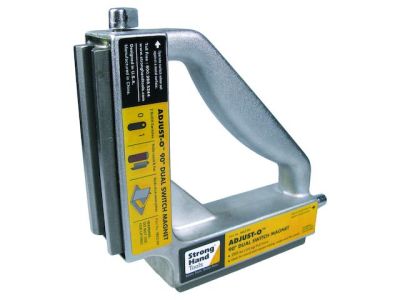 Strong Hand Adjust-O dubbel geschakelde hoekmagneet 120 kilo (MS2-90)