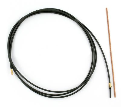 TBI PA liner zwart 1.2-1.6mm 4.5 meter tbv aluminium met spiraal