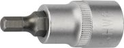Tecwerk Dopsleutelbit 12 inch binnen-6-kant sleutelwijdte 17 mm lengte 55 mm