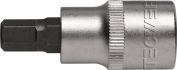 Tecwerk Dopsleutelbit 12 inch binnen-6-kant sleutelwijdte 9 mm lengte 55 mm