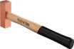 Tecwerk koperen hamer kopgewicht 1000 g hickory