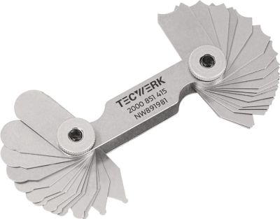 Tecwerk Radiusmal 1,0-7 mm aantal bladen 17 st.