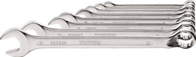 Tecwerk ring-steeksleutelset 12-delig SW 6-22 mm vorm B chroom-vanadium