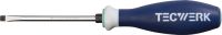 Tecwerk Schroevendraaier snedebreedte 55 mm klinglengte 100 mm 3-componentengreep zeska