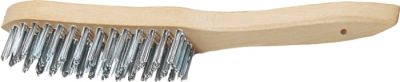 Tecwerk Staalborstel lengte 295 mm 0,35 mm gietijzer 2-rijig