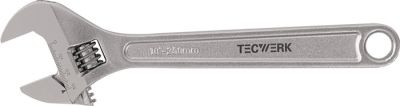 Tecwerk Verstelbare moersleutel max. 24 mm lengte 200 mm met instelschaal