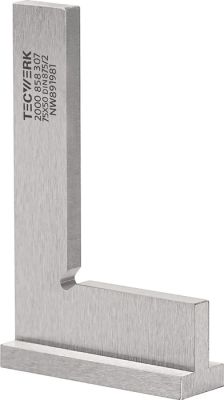 Tecwerk Winkelhaak DIN 875/2 300x175 mm met aanslag